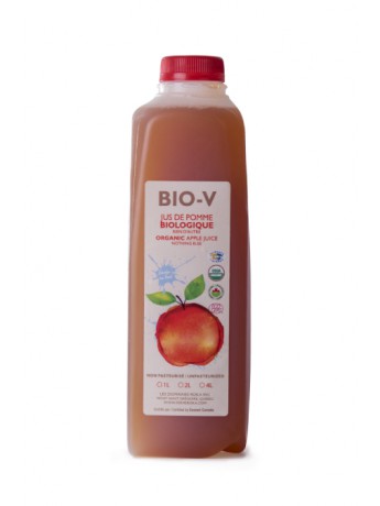 Organic apple juice